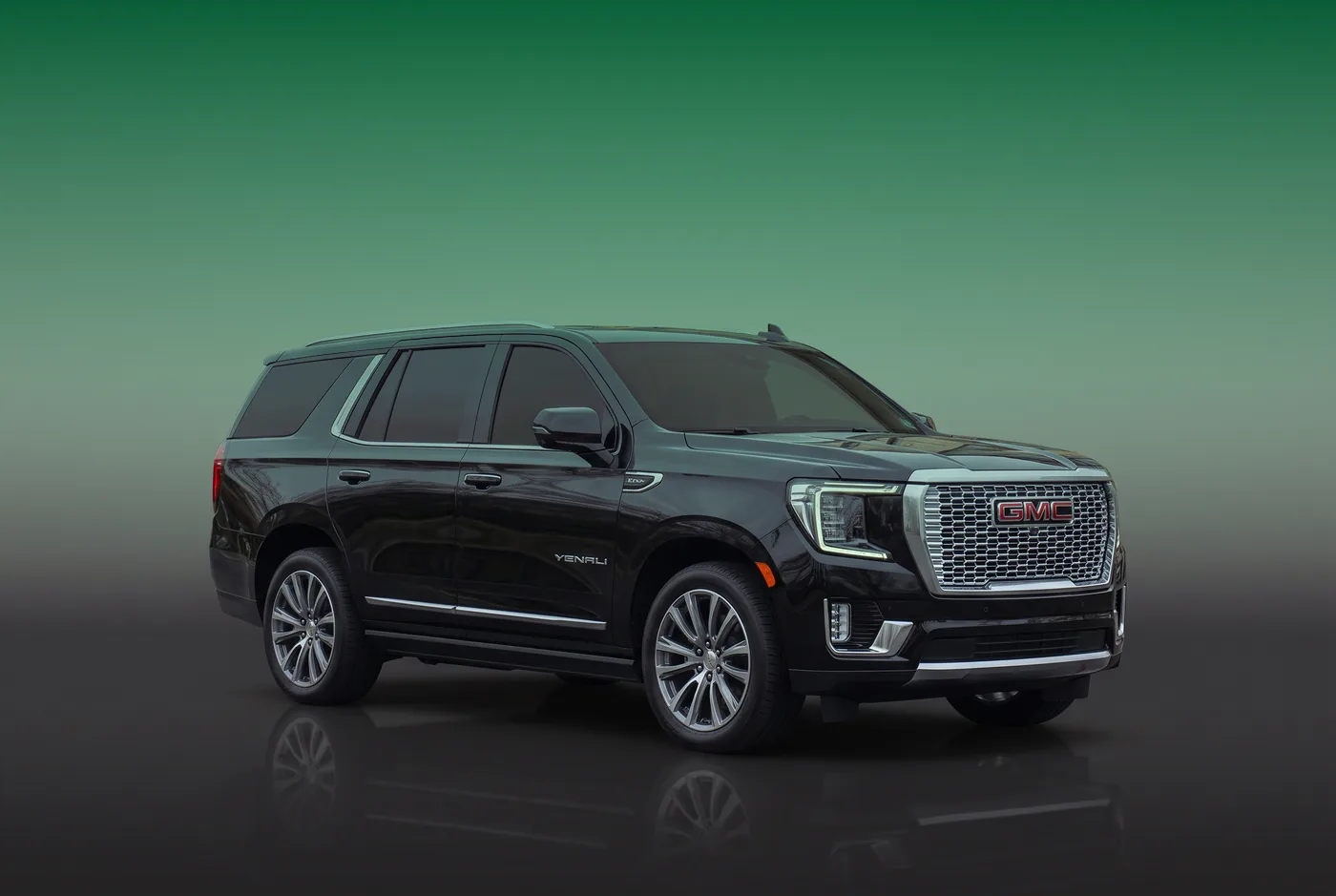 Black GMC Yukon Denali
